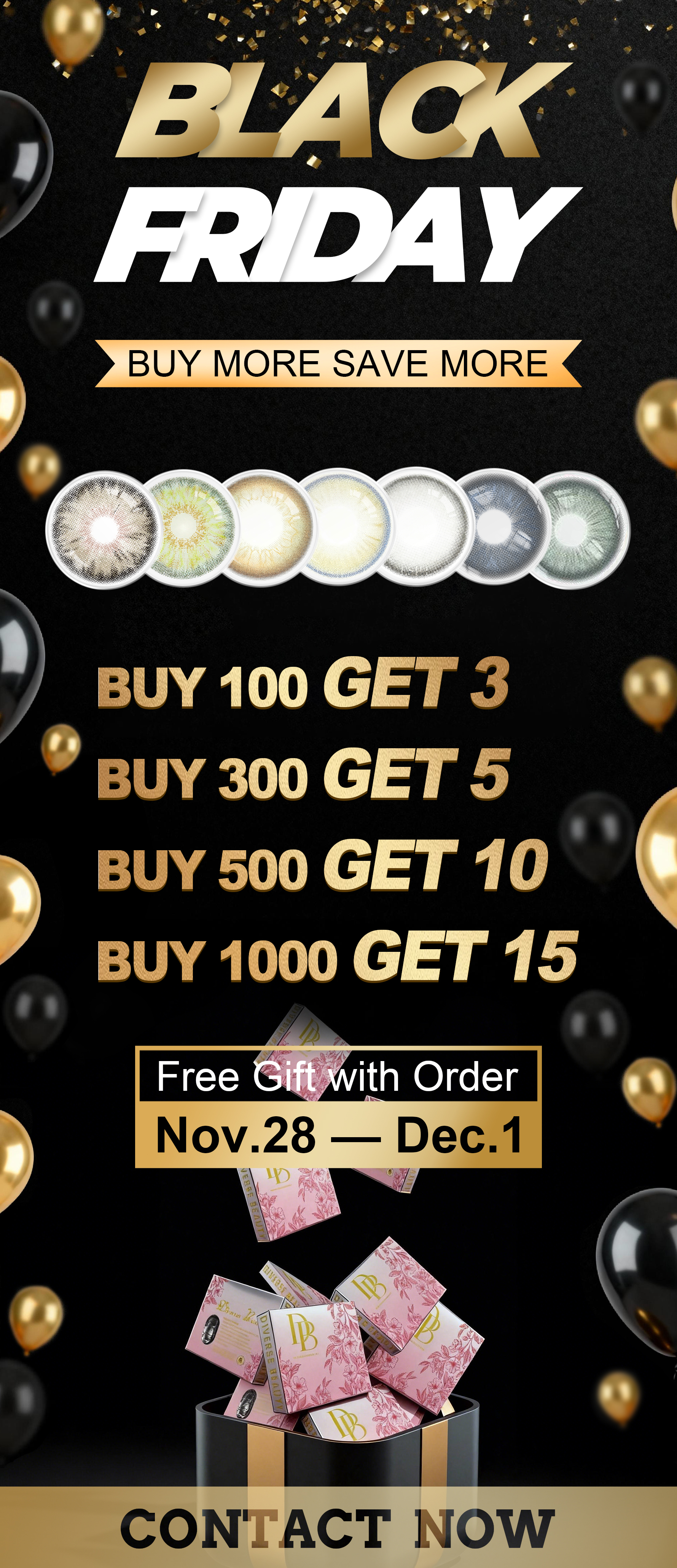 2025 Black Friday sale Contact Lenses Wholesale