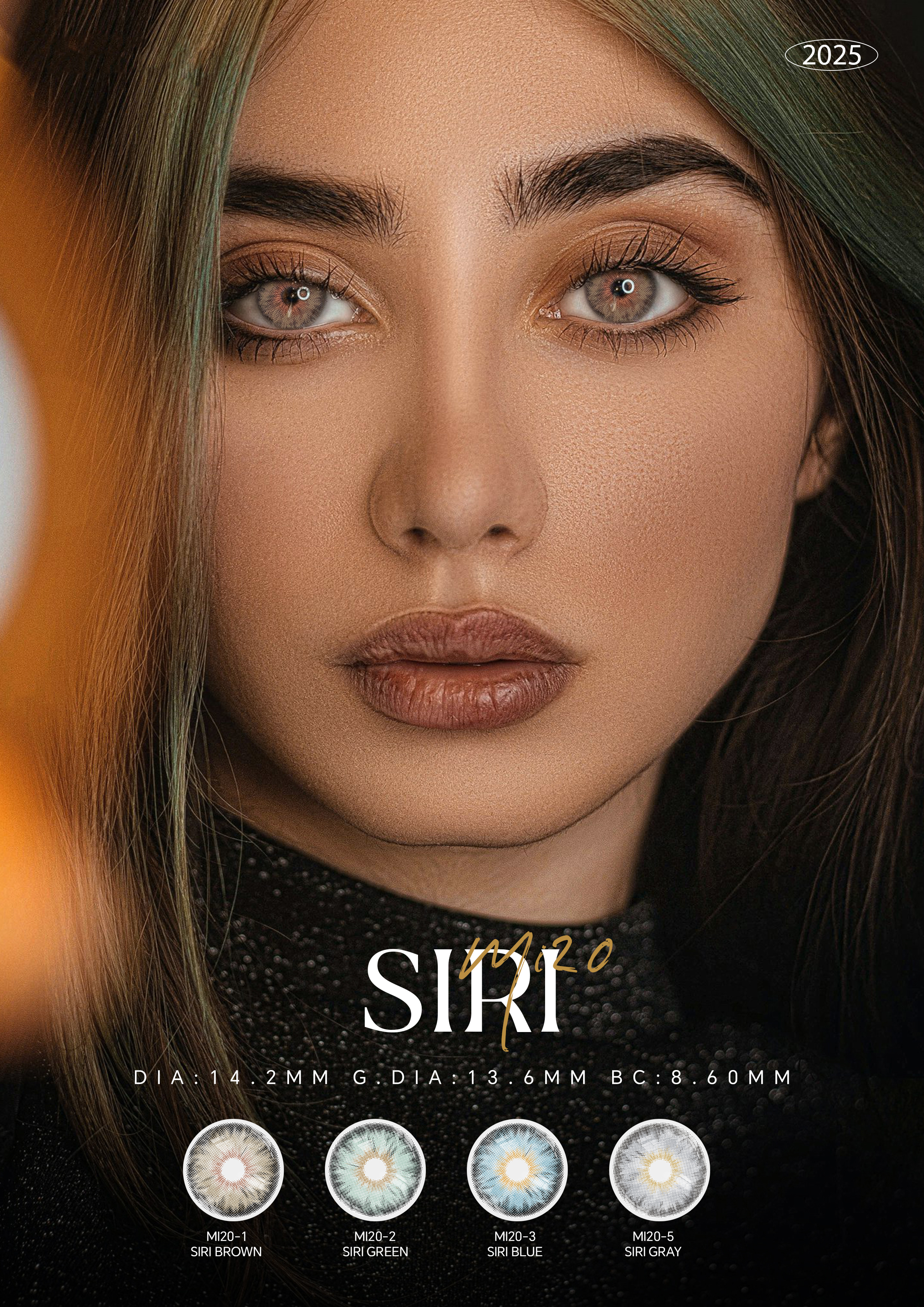 2025 New Contact Lenses SIRI MI20 series wholesale