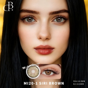 Mi20-1 Siri Brown Color Contact Lens Manufacturer